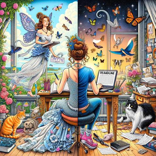 The Myth vs The Reality of Being a Romance Author