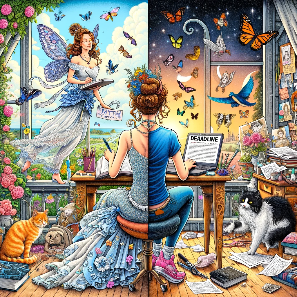 The Myth vs The Reality of Being a Romance Author
